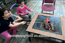 mini disposable bbq fork, mini marshmallow fork, mini toast fork