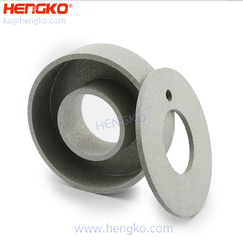 HENGKO custom 40-50 microns sintered stainless steel 316L hydrogen gas generator filter