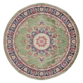 Les tapis tricotés circulaires sont en vente