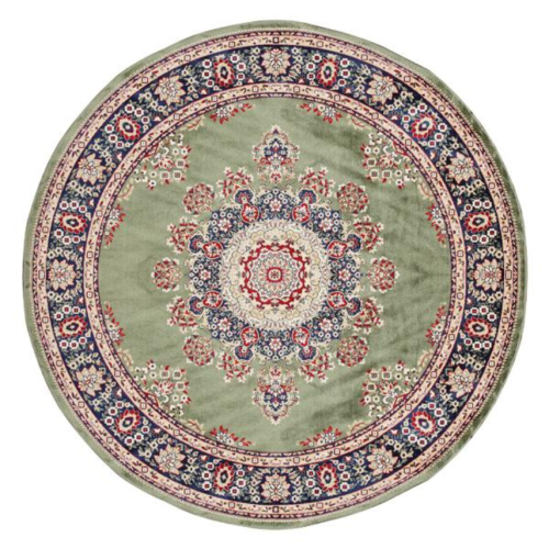 Las alfombras de punto circular están a la venta.