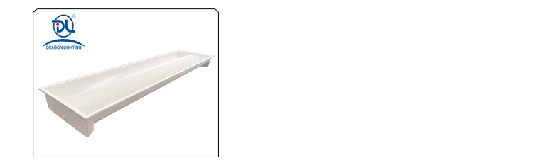 TROFFER LIGHT RECESSED LED LAMP 30W 1195X295 FOR BANK SUPERMARKET HOTEL SCHOOL