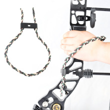 Topoint Archery TP312 Braided Bow Sling with Aluminum Mounting and Wrist Bands: Official OEM/ODM Product