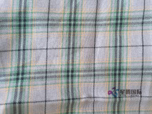Cotton Yarn Dyed Plain Woven Fabric