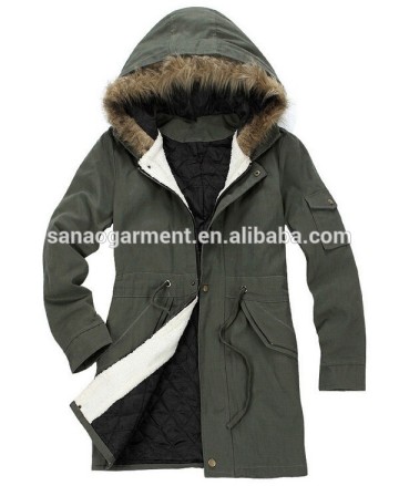 New Men Women Military Long Winter Trench Coat Jacket Hooded Parka overcoat