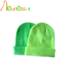 Winter Knitting Green Beanie Caps