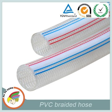 soft and expandable pvc braided tubing