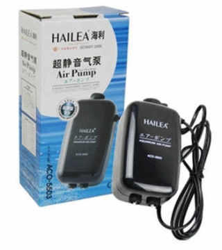 Hailea Silent Air Compressors: ACO-5501, ACO-5503, ACO-5504, ACO-5505 - Ultra Quiet Electromagnetic Air Pumps