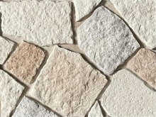 Ancient wall stones for castle restoration