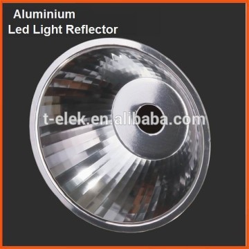 round aluminium led flashlight reflector