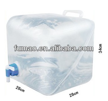 foldable water container
