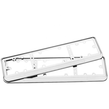 New Europe Aluminum Universal Car License Plate Frame