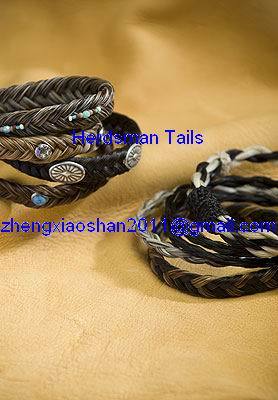 wholesale leather bracelet horse hair bracelets