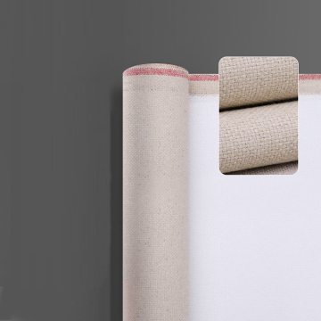 100% Pure Linen Primed Cotton Handprint Acrylic Painting Canvas Roll for Artists