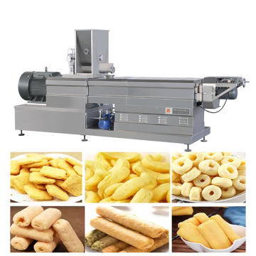 Cheese Ring Snack Plant Machinery: Extrusion Snack Food Processing Equipment