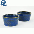 Set di stoviglie Delicato decalcomania Round Bead Cake Cup