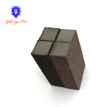 Small sand sponge block for art and craft use