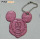 Pendentif de Mickey vert de feuille de PVC de Salut-Vis pour des enfants