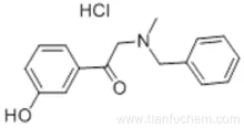 2-[Benzyl(methyl)amino]-1-(3-hydroxyphenyl)ethanone hydrochloride CAS 71786-67-9