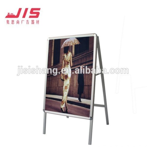 JIS 3-2 Single side promotion stand hotel menu board poster stand frame pvc banner