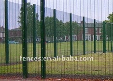 Used 76.2X12.7mm mesh size high security fencing system for sale