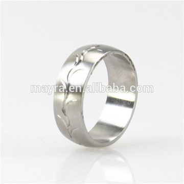 cheap wholesale men stainless steel wedding ring