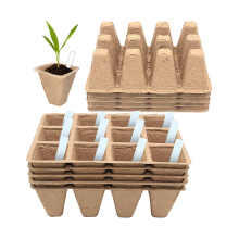 Biodegradable Paper Pulp Seedling Trays for Plant Nurseries and Growing