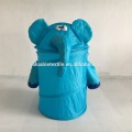 Customized Animal Design Elephant Storage Toy Hamper Basket