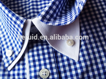 Nice design double collar dress shirt for men