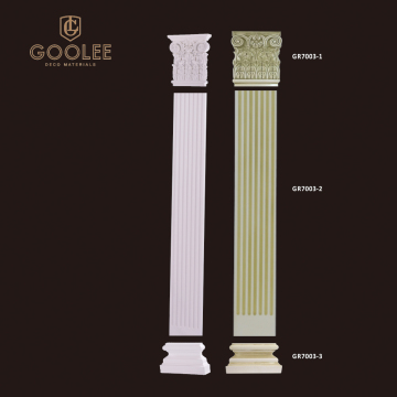Goolee Wholesale Fashion Design Wedding Decorative PU Roman Pillar