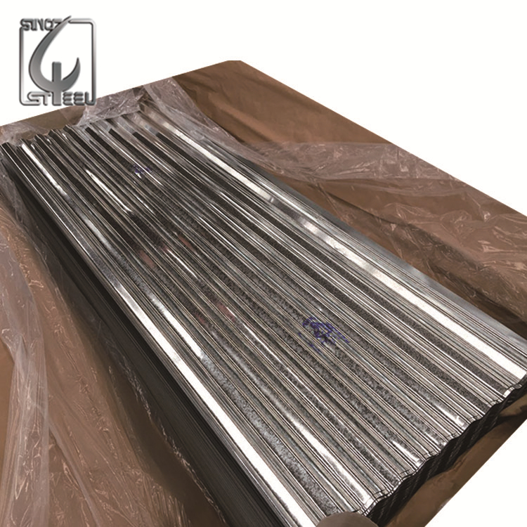 Calaminas Galvanizad Corrugated Corrugadas 0.18 mm Galvanized Iron Sheet GI Roofing Sheets Price