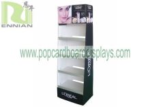 Cosmetic With Black Color Loreal Point Of Purchase Pop Cardboard Displays Encb024