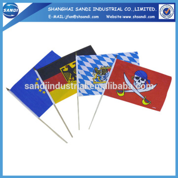 Chinese factory promotional hand flags