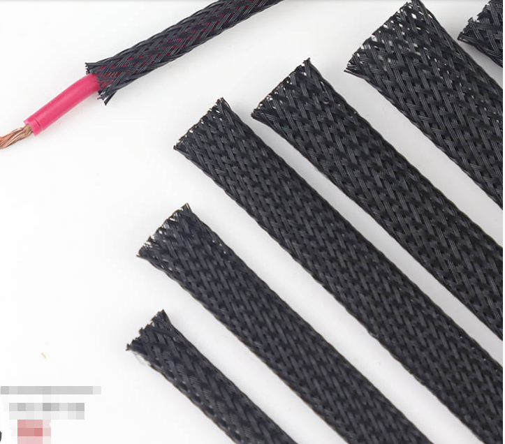 ฉนวนกันความร้อน PA66 Nylon Braided Sleeve