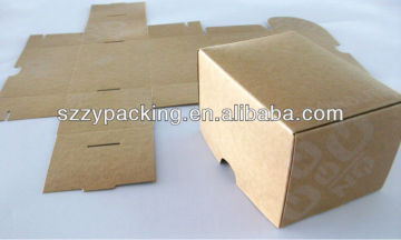 foldable kraft paper carton box
