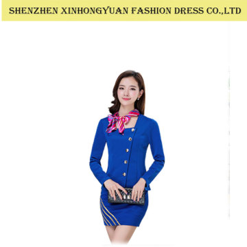 Elegant Hotel Reception Uniform Women Slim Fit Hotel Uniform for Summer