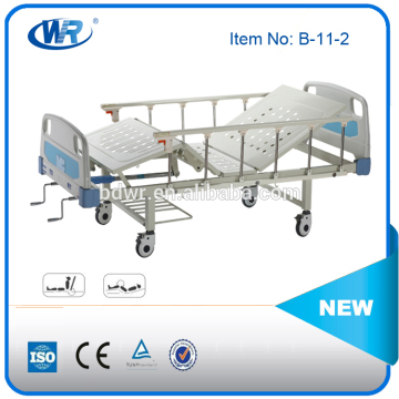 Cheap hospital furniture manual bed with single function