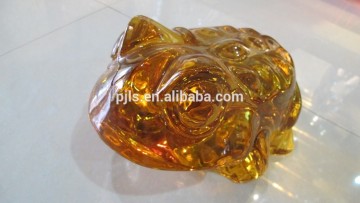 wholesale modle sculpture crystal lucky glass toad