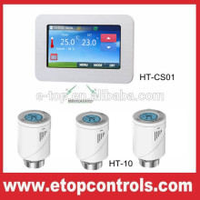 Wireless Thermostat and Receiver Heating Control System