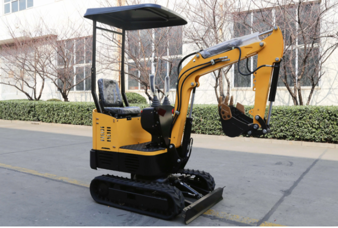 Mesin konstruksi kecil excavator mini pertanian