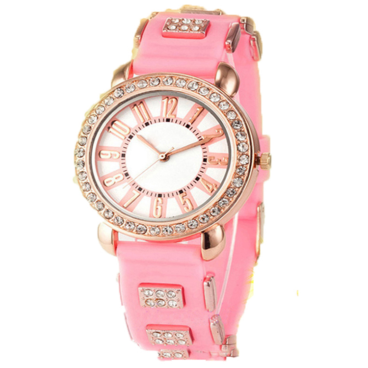 Wholesale Women Silicone Strap Watch