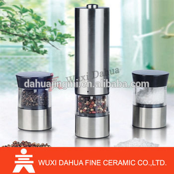 China supply dry spice grinder, adjustable pepper grinder