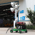 5m Chinese cheap construction mobile outdoor light tower