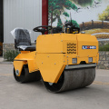 Mini 0.7ton Vibratory Road Roller Double Drum DVR-700