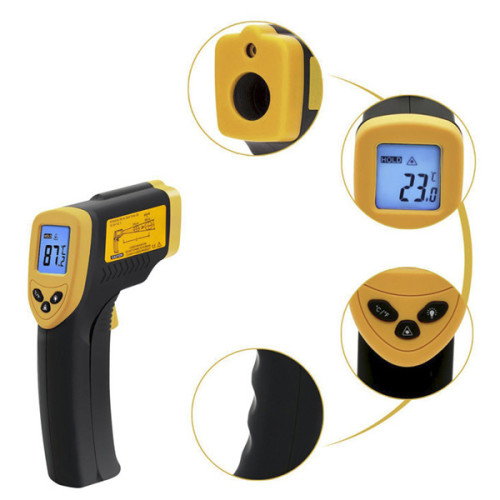 -50-380c 12: 1 FDA CE Certificated Digital Non Contact Infrared Thermometer