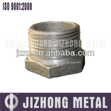 malleable cast iron pipe fitting black bushing