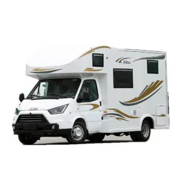 China Made Fashion and Sweet Mini JMC Off-roadf RV Caravan Motorhome, Family sedan, Recreational vehicle For Sale