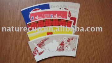 PE coated paper cup sheet/paper cup fan