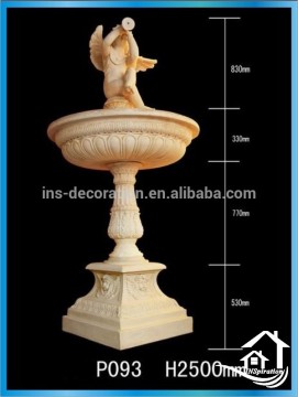 Durable decoration outside water fountain