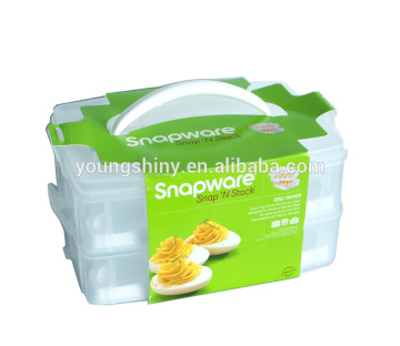 DOUBLE LAYER EGG-TAINER