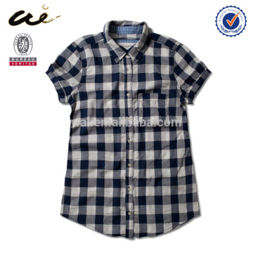 outdoor men's shirts yarn dye men's shirt gingham shirt